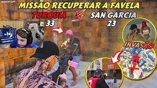MISSÃO RECUPERAR A FAVELA | TURQUIA X SAN GARCIA | QUEM VENCEU? - BKINHO RP CLIP'S