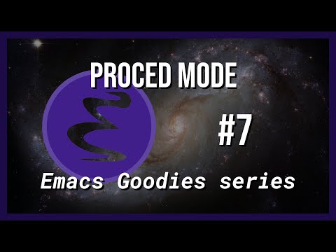 Emacs Goodies - #7 Proced Mode