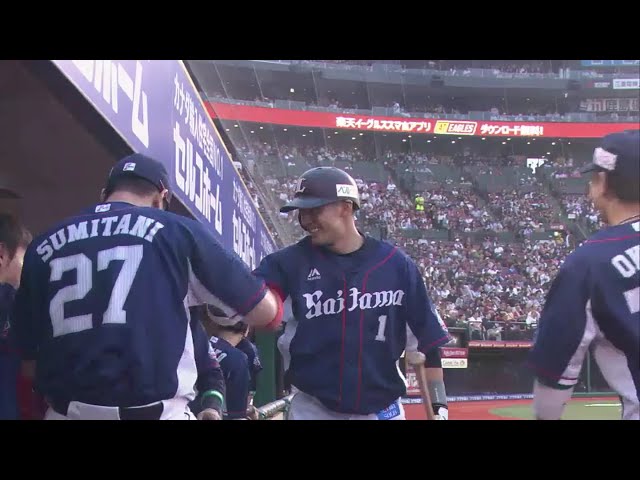 【8回表】 ライオンズ・栗山 高々と舞い上がるレフトスタンドへのソロホームラン!! 2018/7/7 E-L