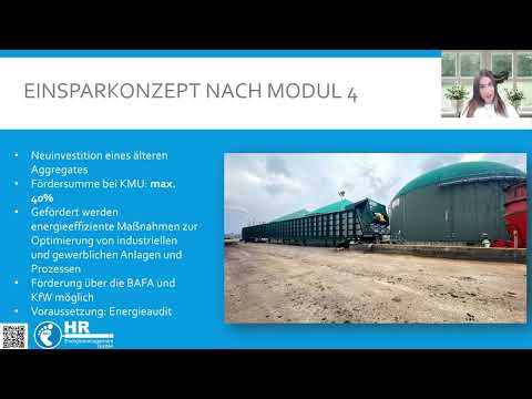 Einsparkonzept nach BAFA Modul 4 für Neuinvestitionen - max. 40 % Förderhöhe #biogas
