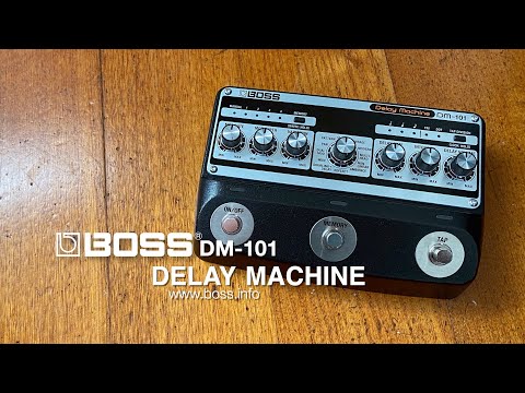 Обзор педали эффектов Boss DM-101 Delay Machine