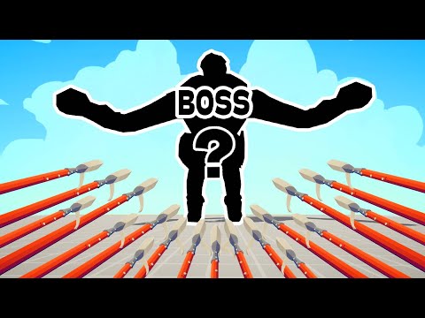 WHICH BOSS CAN SURVIVE vs 50x PIKE | TABS - Totally Accurate Battle Simulator
