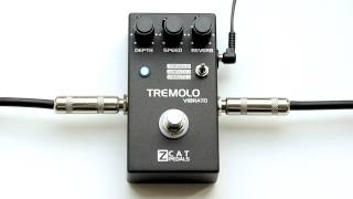 Video thumbnail for ZCAT TREMOLO - VIBRATO Demo by ZCAT Pedals