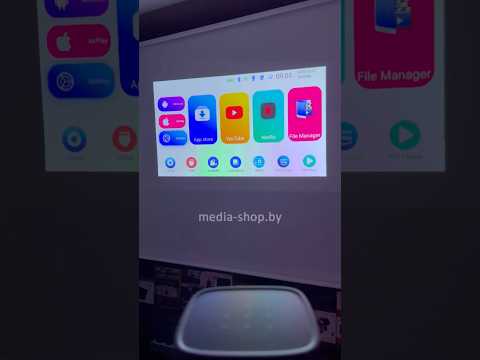 фото портативный dlp / 3d проектор mivo mv-188 со встроенным акб и автофокусировкой в кейсе 2/32gb 4k uhd 0