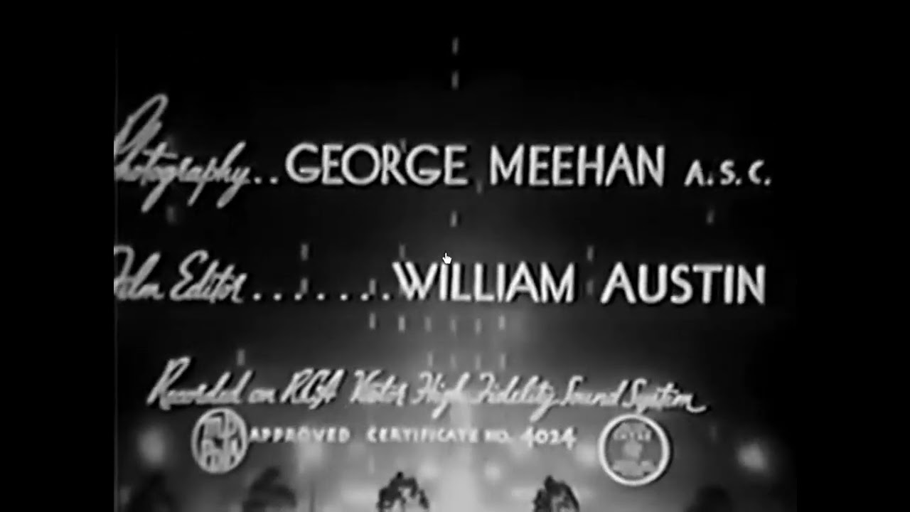 Convicted (1938) Title Sequence