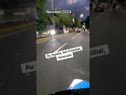 San Cristóbal, Estado Táchira. Navidad 2024