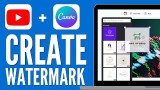 How to Make a Watermark for YouTube Videos on Canva (Create Watermark For Youtube 2024)