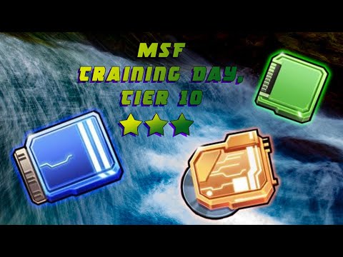 Training Day, Tier 10, 3 Star - Marvel Strike Force