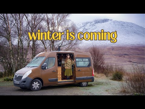 Preparing for a Cold Winter Alone in My Van