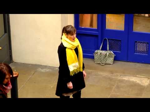 Opera Singer at Covent Garden London UK