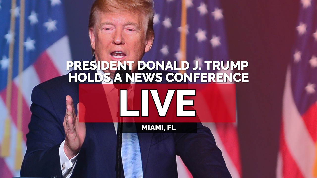 LIVE REPLAY: President Trump Holds a News Conference From Trump Doral - 03/09/26