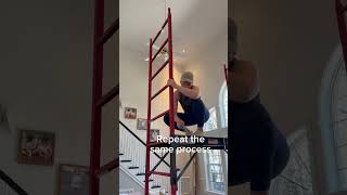 Build Frames' two-tier Adjustable Baker Scaffolding is quick and easy to assemble!