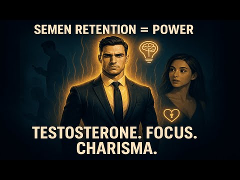 How Semen Retention Amplifies Testosterone, Focus, and Natural Charisma