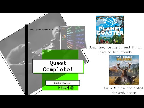 Quest Complete! Planet Coaster and theHunter: Call of the Wild