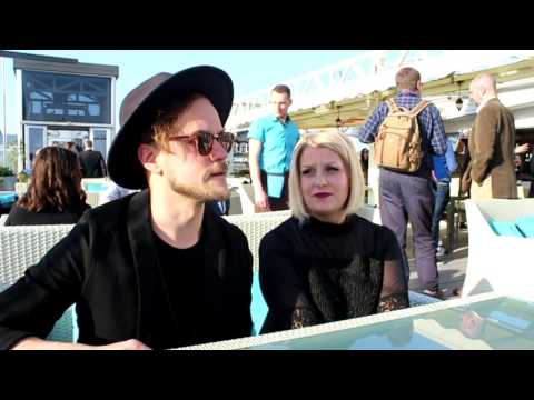 ESCKAZ in Kyiv: Interview with Norma John (Finland) (at Icelandic reception)