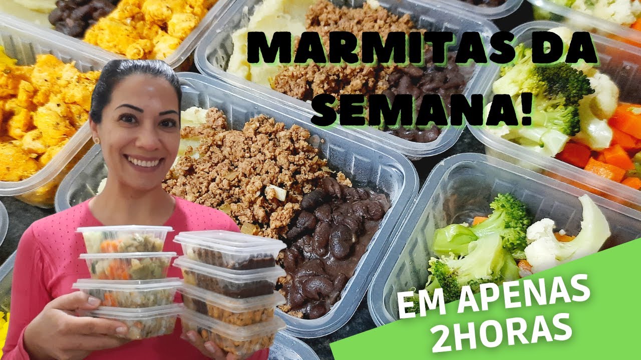 MARMITAS FIT PRA SEMANA - TENHA MAIS RESULTADOS  CARDÁPIO FÁCIL E SIMPLES