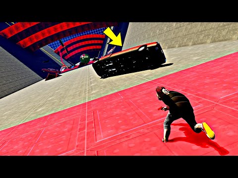 GTA 5 : Funny 🤣Runners VS Avalanche Cars 🦝 Gameplay