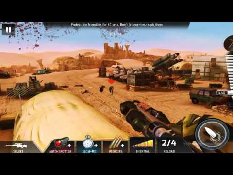 Kill Shot Bravo Region 7 Primary Mission 14 - Protect the friendlies for 40 secs