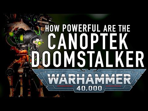 40 Facts and Lore on the Necron Canoptek Doomstalker in Warhammer 40K
