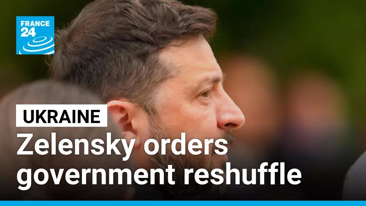 Ukraine's Zelensky announces government reshuffle, Svyrydenko steps down as prime minister