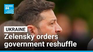 Ukraine's Zelensky announces government reshuffle, Svyrydenko steps down as prime minister