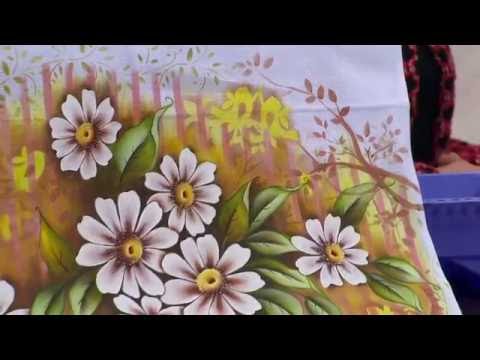 Mulher.com - 25/05/2016 - Pintura em pano de copa - Eliana Rolim PT1