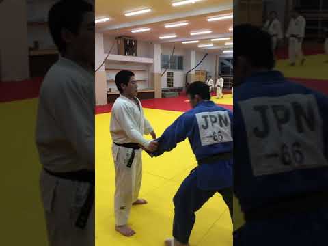 【柔道111】柔道の基本練習、肩車Basic practice of judo skill kataguruma