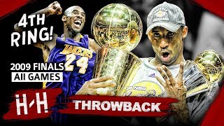 Kobe Bryant 4th Championship, Full Series Highlights vs Magic (2009 NBA Finals) -  Finals MVP! HD