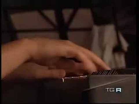 Lanzoni (piano) in Trio Guest Brancaleoni - TG3