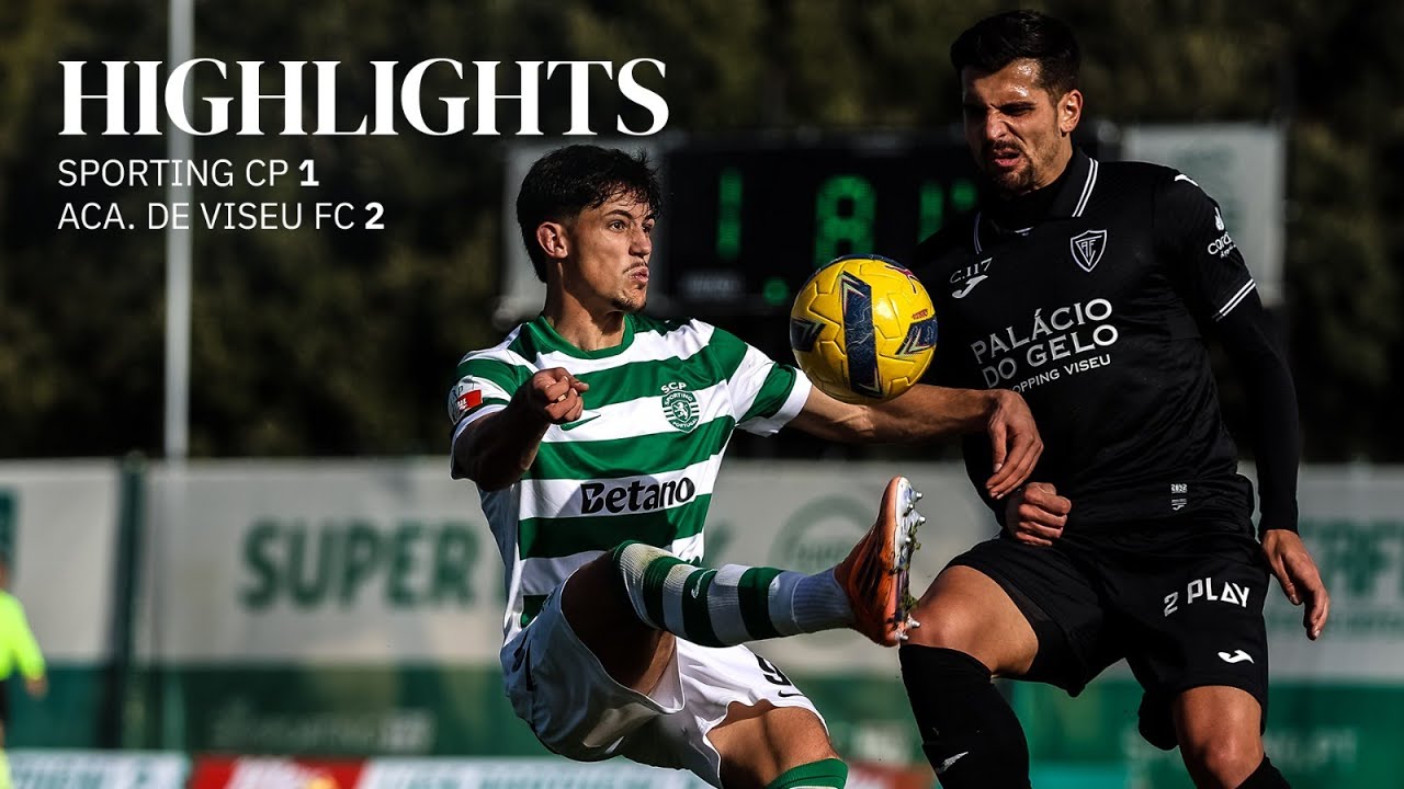 Sporting CP B vs Academico Viseu All Goals & Highlights