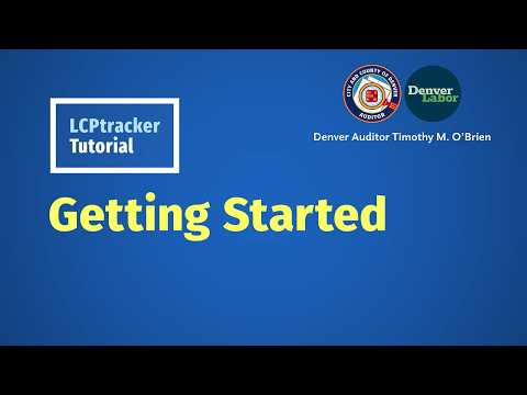Lcptracker Tutorial Getting Started 2026