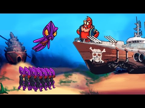 Kraken Kid Discovers Villain: Captain Deadlock! (Minecraft RP)