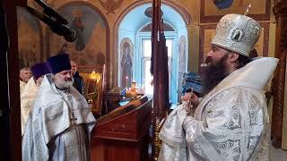Проповедь епископа Парамона в храме в честь Архангела Михаила г. Городец. 2023-11-21