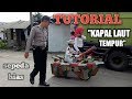 Cara Membuat Sepeda Hias Kapal Laut