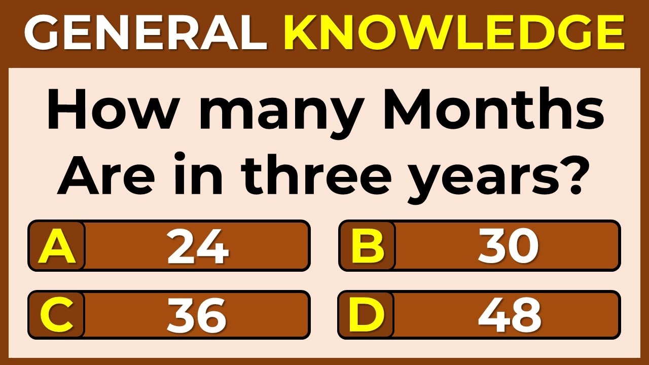Only 3% Can Score 15/40 on This General Knowledge Quiz! #14