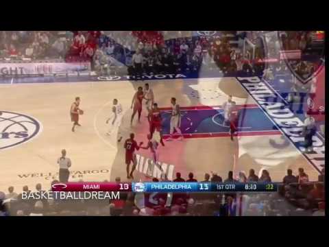 Hassan Whiteside Scores Career-High 32 Points vs the Sixers | Miami Heat