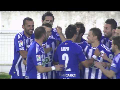 Gol de Máyor (0-1) en el Racing de Santander - SD Ponferradina - HD