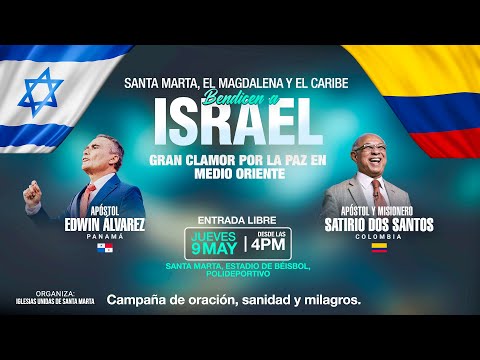 Santa Marta, el Magdalena y el Caribe Bendicen a Israel