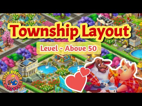 Township Layout || Level - Above 50 || Township Best Design ||