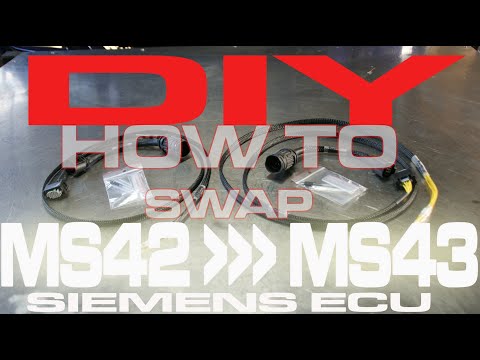 DIY SIEMENS MS42 TO MS43 EASY CONVERSION SWAP BY RACEMODE