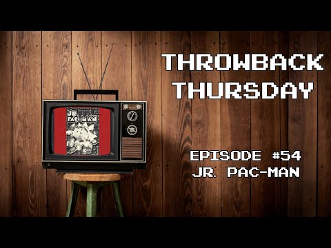 Jr. Pac-Man Atari 2600 Gameplay (Throwback Thursday - Episode 54)