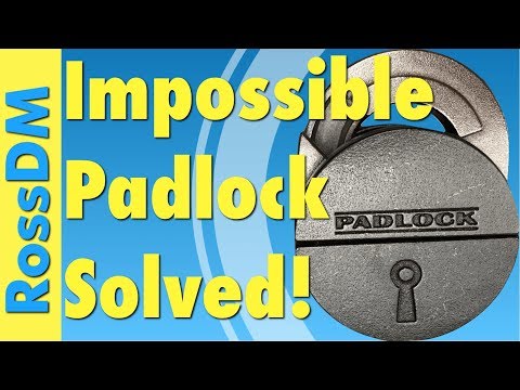 Solving the Hanayama Padlock Puzzle