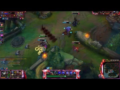 League of Legends Rengar B0T as Rengar jungle vs Evelynn jungle rank