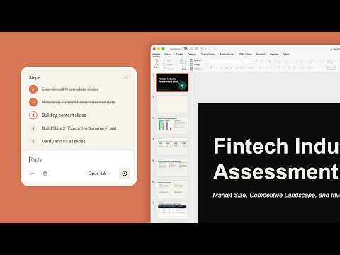 Working smarter with Claude in PowerPoint