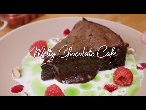 Culinary Graduate Bakes Molten Chocolate Lava Cake