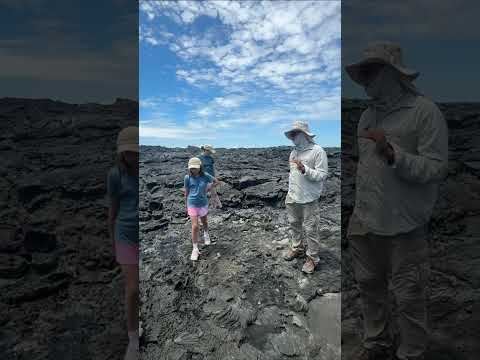 Exploring Lava Fields, Galapagos, Responsible Travel South America from Maria E. 🐢