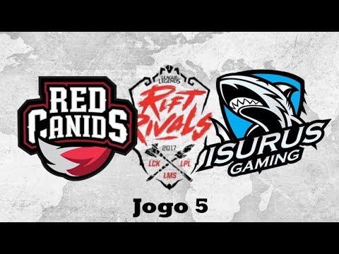 [PT BR] Highlight | Red Canids x Isurus (Rift Rivals 2017 - Final - Jogo 5)