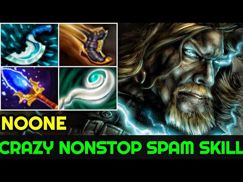 NOONE [Zeus] Crazy Nonstop Spam Skill 70K Damage 7.24 Dota 2