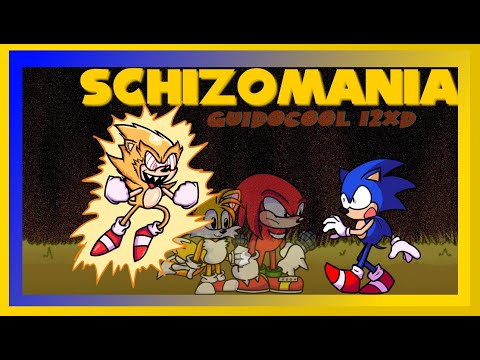 friday night funkin mods Schizomania point fleetway vs sonic (Phantasm Remix)
