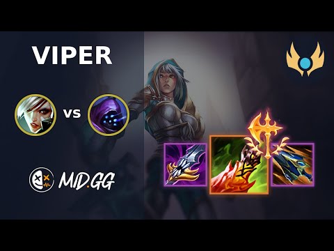 MID.GG: [ Viper ] Riven TOP vs Jax | NA CHALLENGER | LOL Season 2025